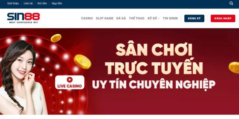 Sin88 - Điểm đến giải trí online được nhiều người tin chọn Sân chơi minh bạch và an toàn với người dùng